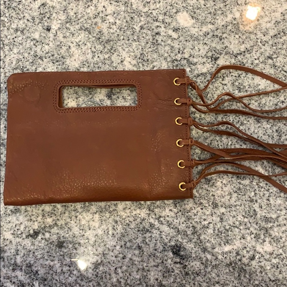 New with tags Hobo fringe clutch